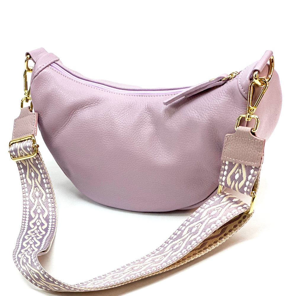 Carmen leather shoulder bag - Made In Italy