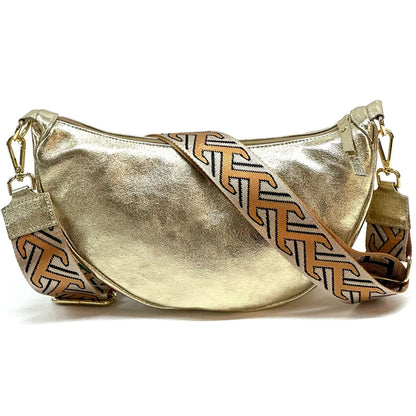 Carmen leather shoulder bag - Made In Italy