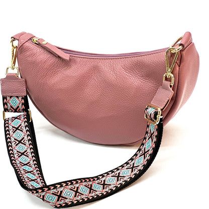Carmen leather shoulder bag - Made In Italy