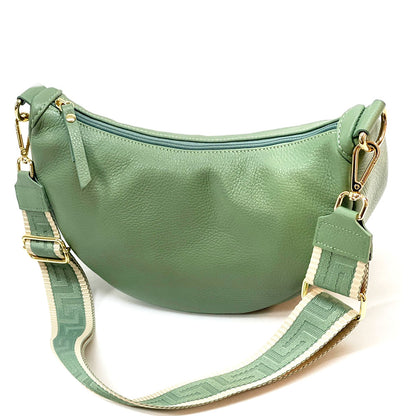 Carmen leather shoulder bag - Made In Italy