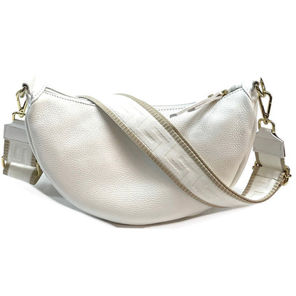 Carmen leather shoulder bag - Made In Italy