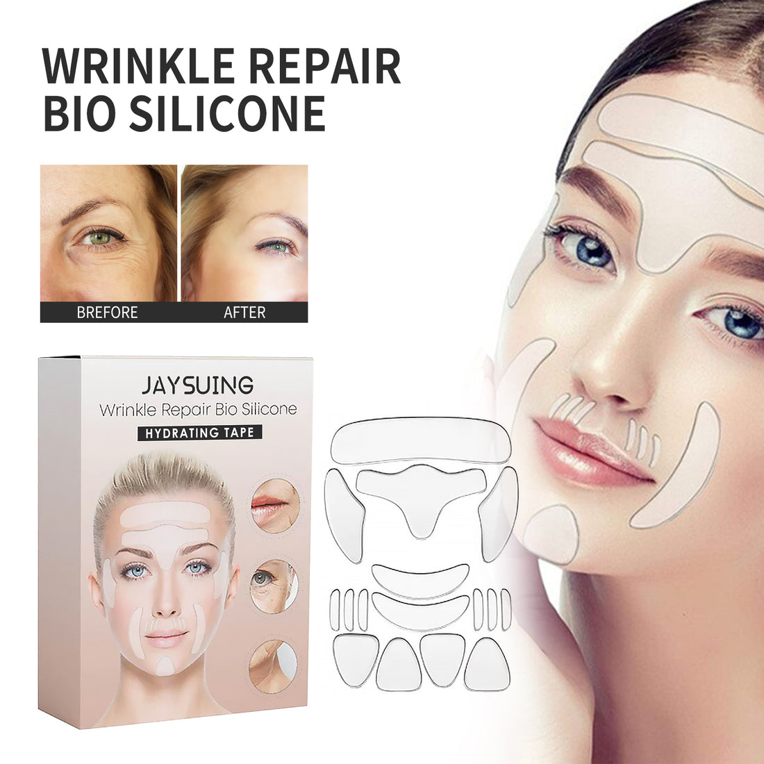 Facial Lifting Patch, Tightens And Firms Facial Anti Wrinkle Lifting Patch