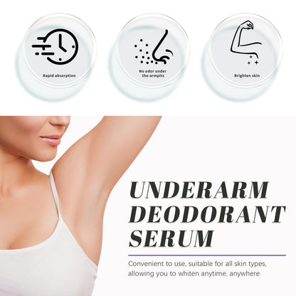 EELHOE Underarm Deodorant Cream Underarm Whitening Clean Armpit Odor Odor Body Odor Refreshing Anti-Sweat Deodorant Cream