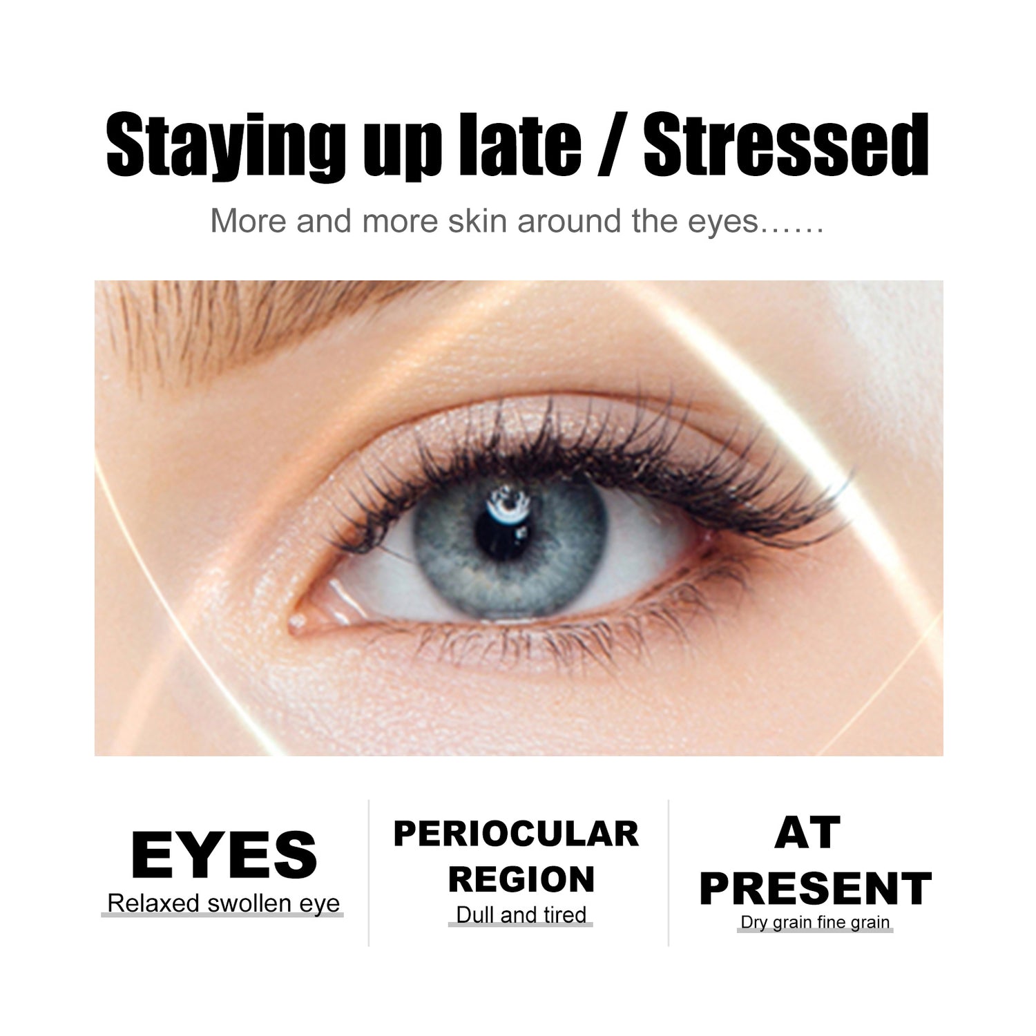 Anti-wrinkle Eye Cream, Moisturizing Smooth Firming Skin Smoothing Eye Fine Lines Massage Eye Cream