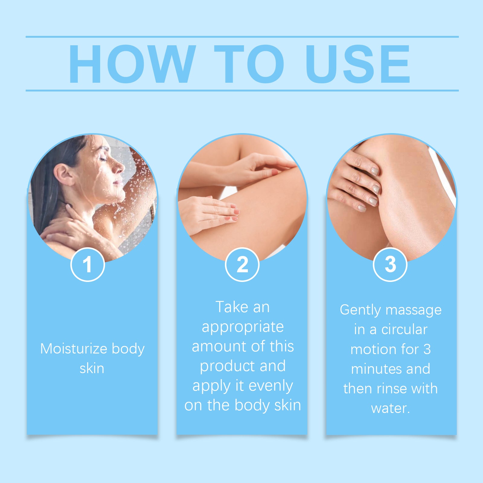 West&amp;Month Exfoliating Body Scrub, Clear Skin, Remove Dead Skin, Smooth And Brightening Skin Scrub