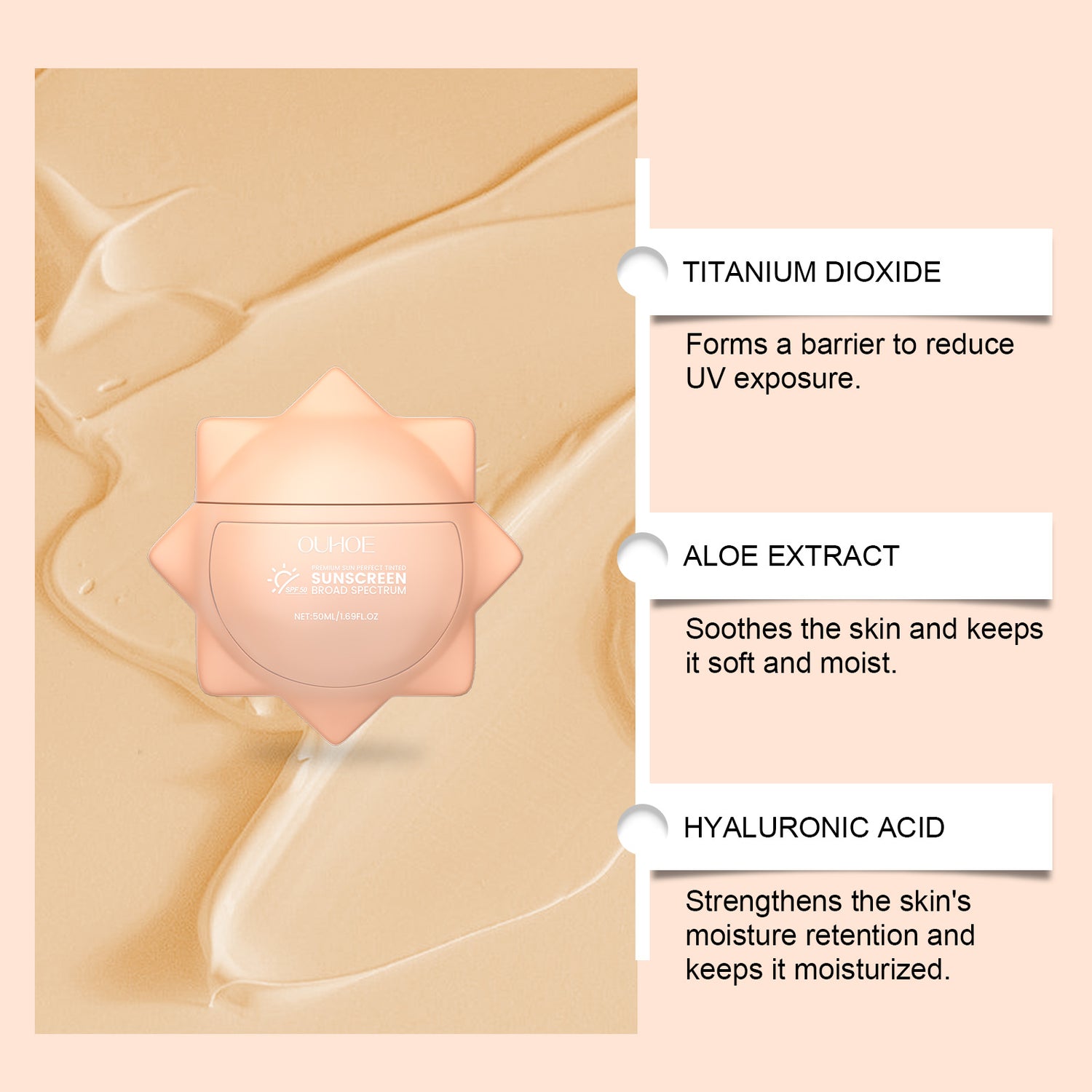 Moisturizing And Protective Cream, Summer Outdoor Mild Moisturizing Moisturizing Light Non-Sticky Isolation Protection Cream