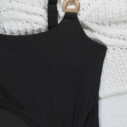 Slimming Tummy-Covering One-Piece Swimwear for Women
