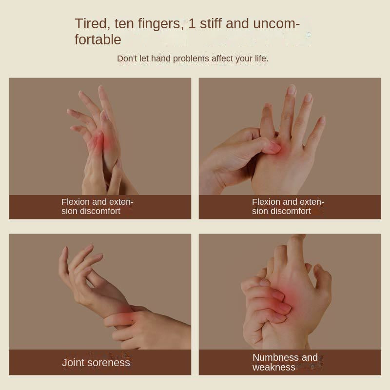 Hand Massage Roller - Wooden Roller Finger Massager for Joint and Meridian Therapy, Hand Massage Tool