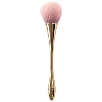 Flower Nail Brush For Manicure Rose Nail Art Brush Nail Accesories Tools Popular Round Small Gel polish Dust Cleaning Brushes