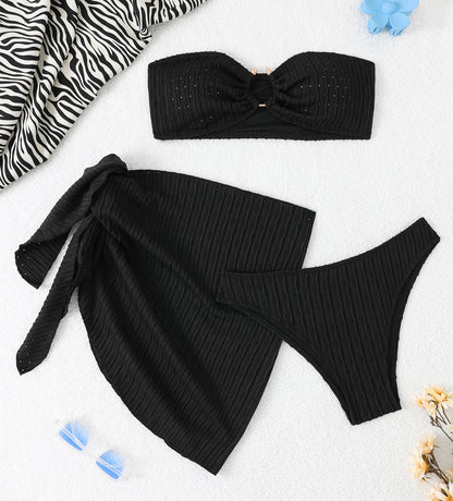 Gather bikini set