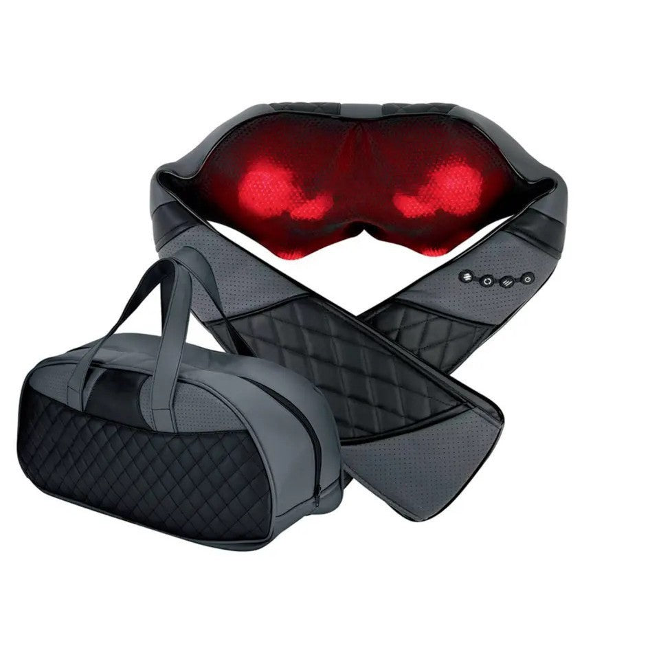 Multi functional car home electric shoulder neck waist and shawl massager