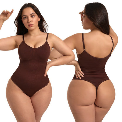 Hot selling seamless shapewear, waist cinching, hip lifting, plus size thong, triangle pants, suspender, tight fitting corset