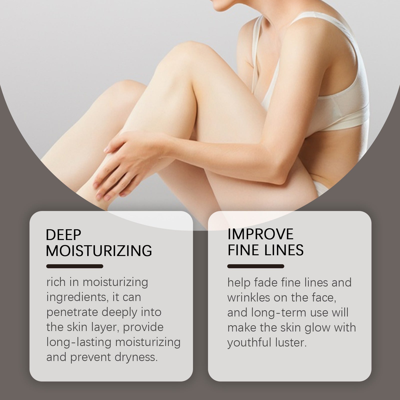 Hoygi Firming Moisturizer Body Care Gentle Cream Moisturizing Hydrating Moisturizing Brightening Nourishing Care