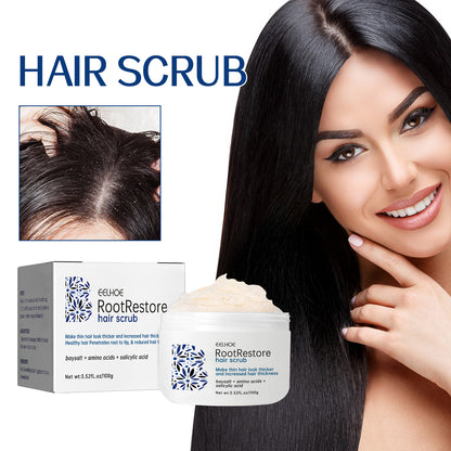 EELHOE Hair Scrub Cleans Scalp Dandruff, Soothes Itchiness, Moisturizes Dense, Firming, And Prevents Hair Loss