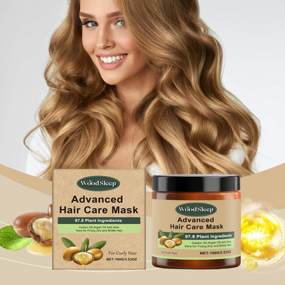 WoodSleep Moisturizing Treatment Hair Mask Nourishes And Improves Hair Frizz, Brightening Hair And Exuding Fragrance Hair Mask