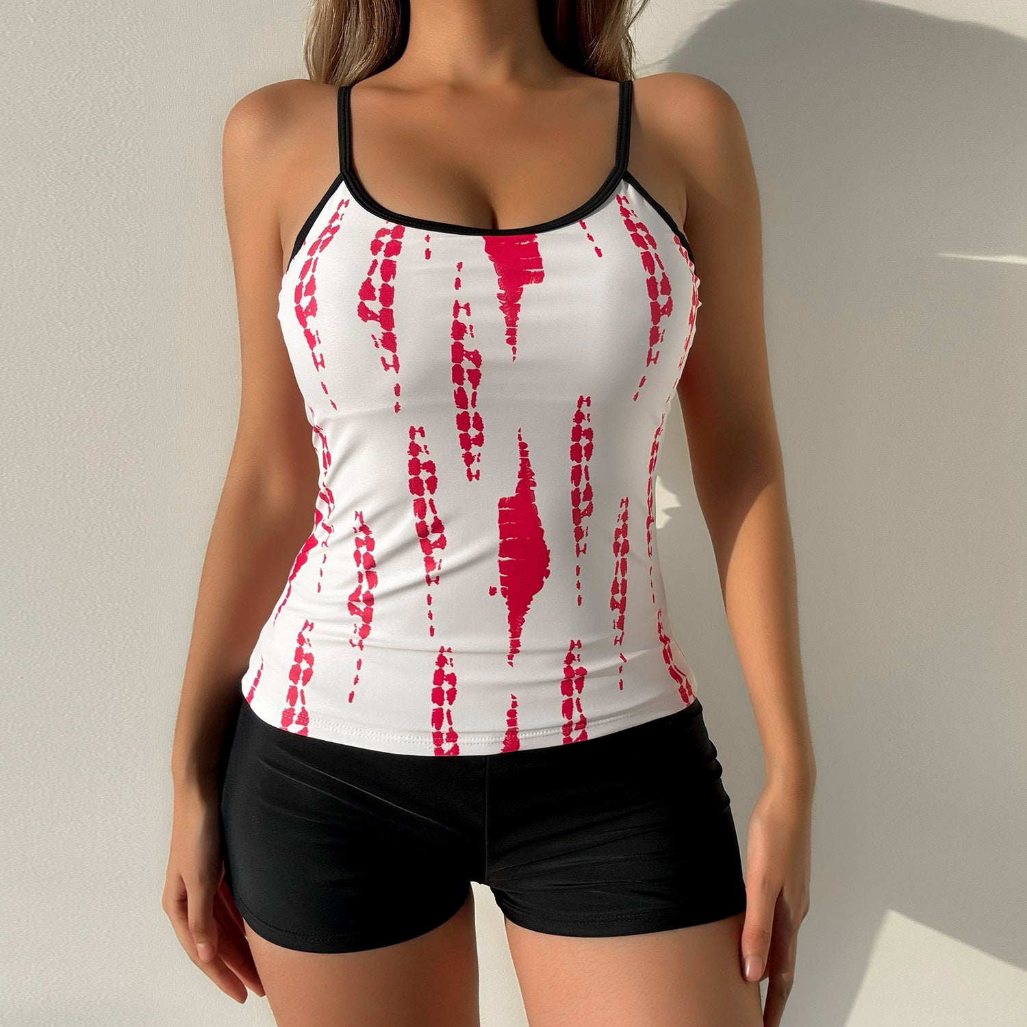Camisole backless swimsuit