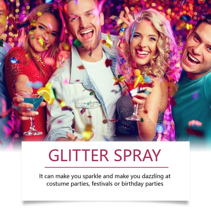 Stage Makeup Spray, Prom Festival Carnival Hair Body Shimmer Highlight Makeup Spray