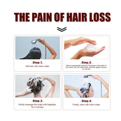 OUHOE Hair Conditioner, Cleanse Scalp Moisturize Thick Hair And Smooth Hair Shampoo