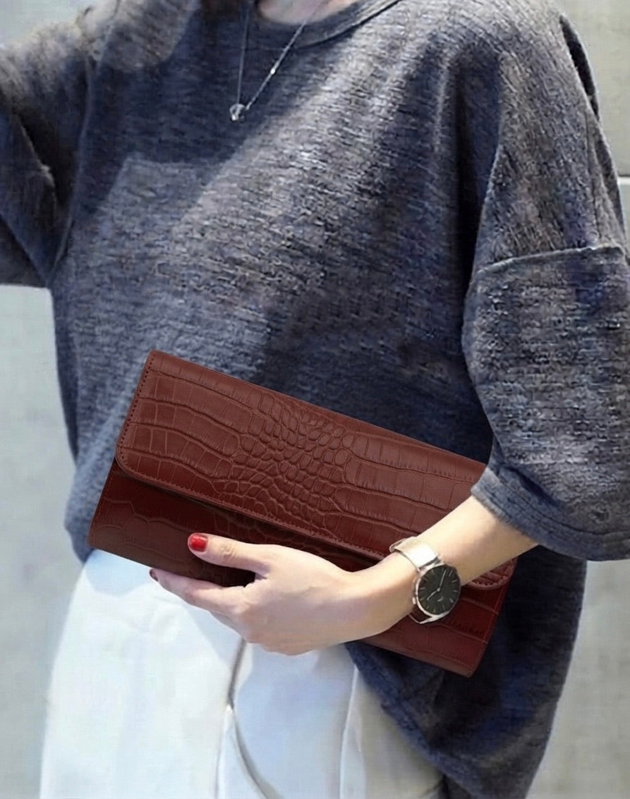 Amelia leather Cross-body bag - Made In Italy