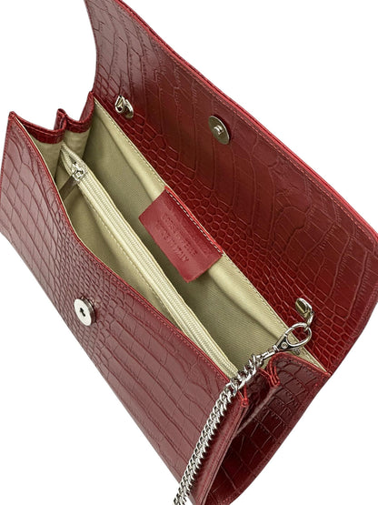 Amelia leather Cross-body bag - Made In Italy