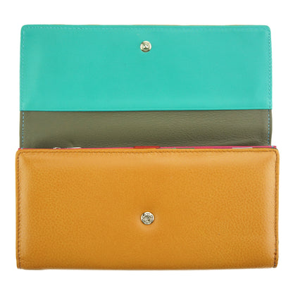 Dianora M Leather Wallet - Made In Italy