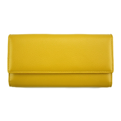Dianora M Leather Wallet - Made In Italy