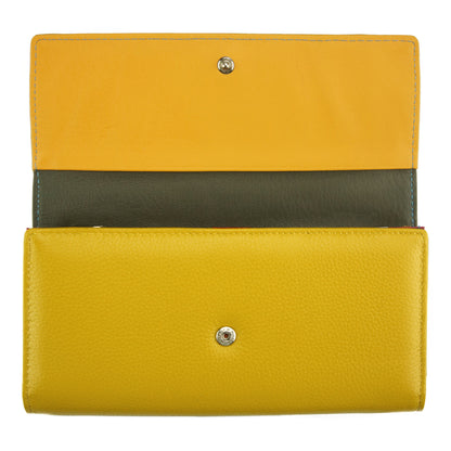 Dianora M Leather Wallet - Made In Italy