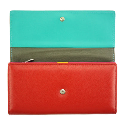 Dianora M Leather Wallet - Made In Italy