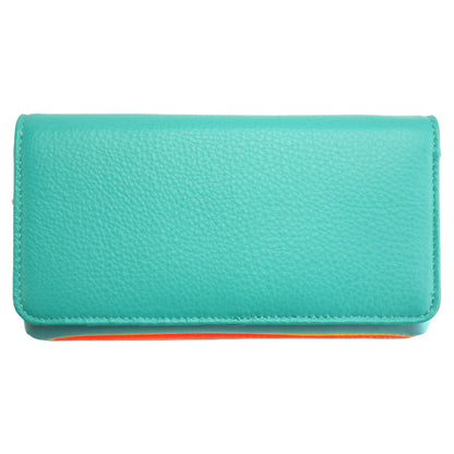 Rosalinda Compact Leather Wallet - Made In Italy