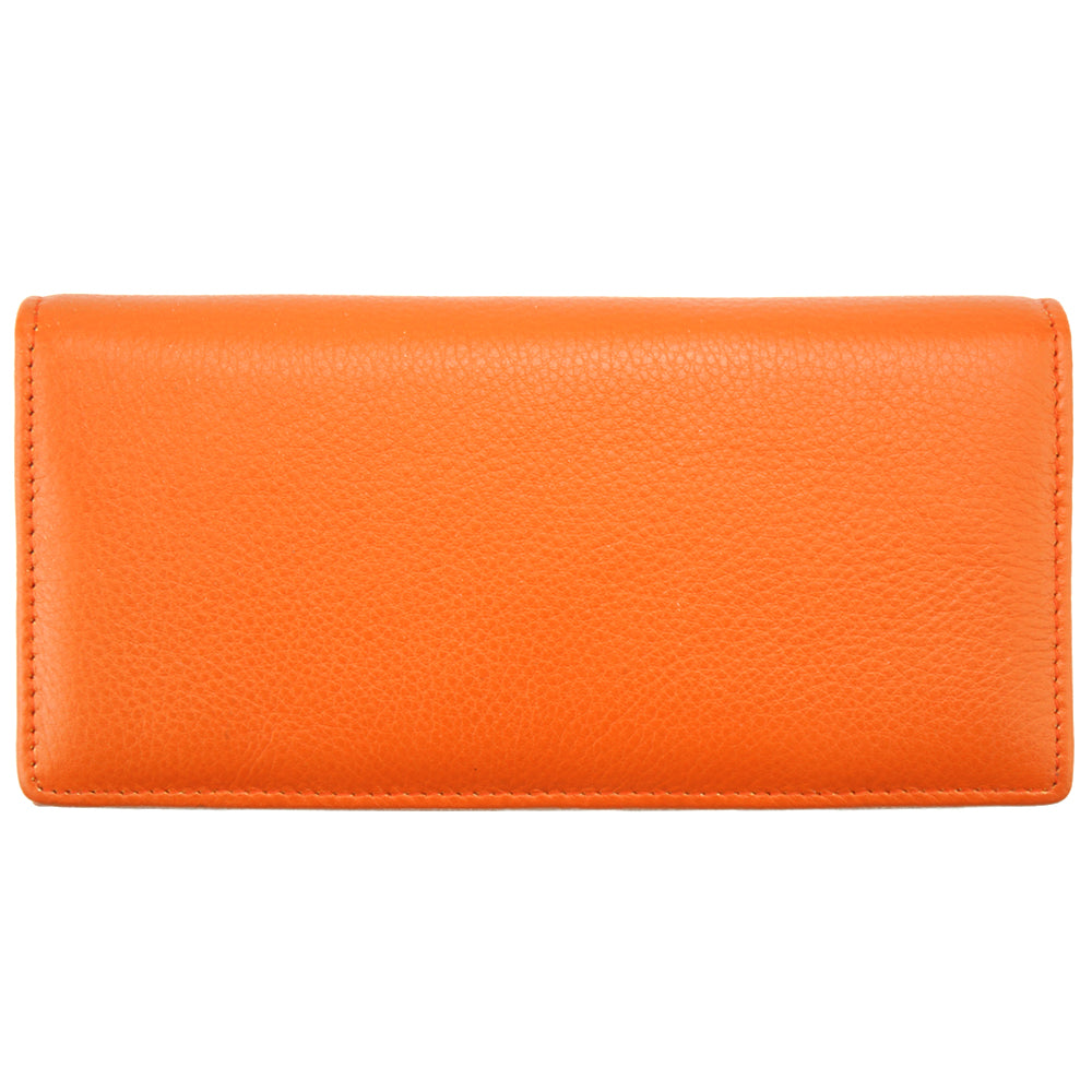 Dianora Leather Wallet - Made In Italy