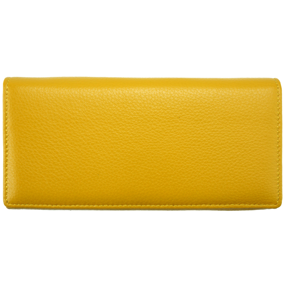 Dianora Leather Wallet - Made In Italy