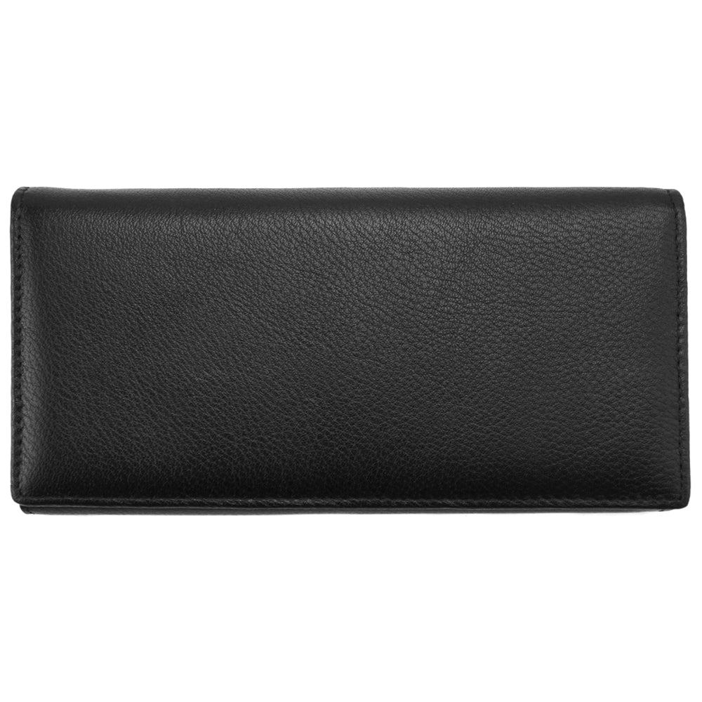 Dianora Leather Wallet - Made In Italy