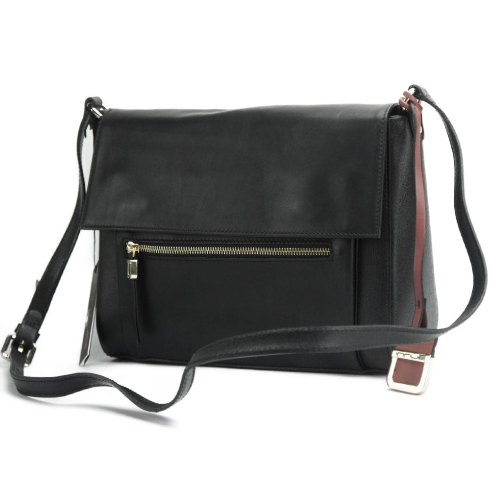 Gaspare cross body leather bag - Made In Italy