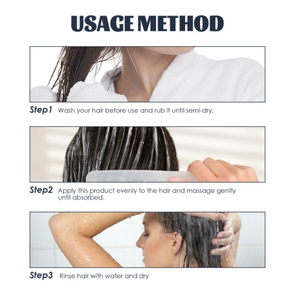 West&amp;Month Straightening Hair Keratin Ratin Repair Cream, Repair Silky Hair Care Moisturizing Hair Mask Treatment Cream
