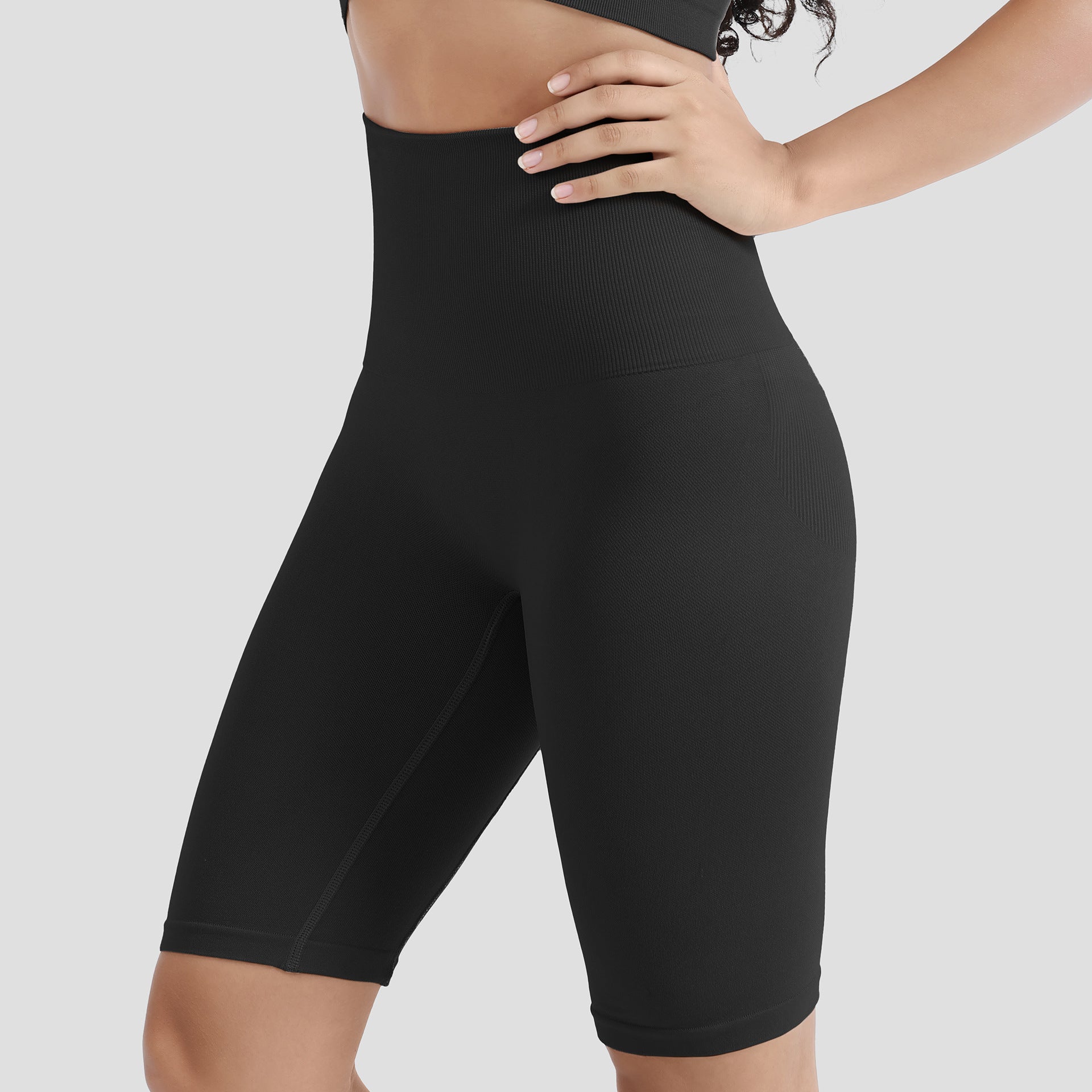 Shorts Anti-See-Through Five-Point Shapewear Waist Trimming Briefs Shaping