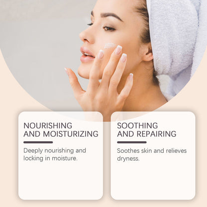 WoodSleep Manual Tallow Cream, Moisturizing And Smoothing Skin Care Body Cream
