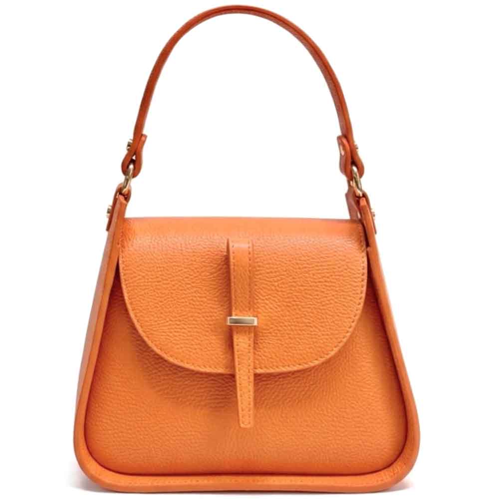 Lorenza Italian Cow Leather Shoulder Bag - Made In Italy