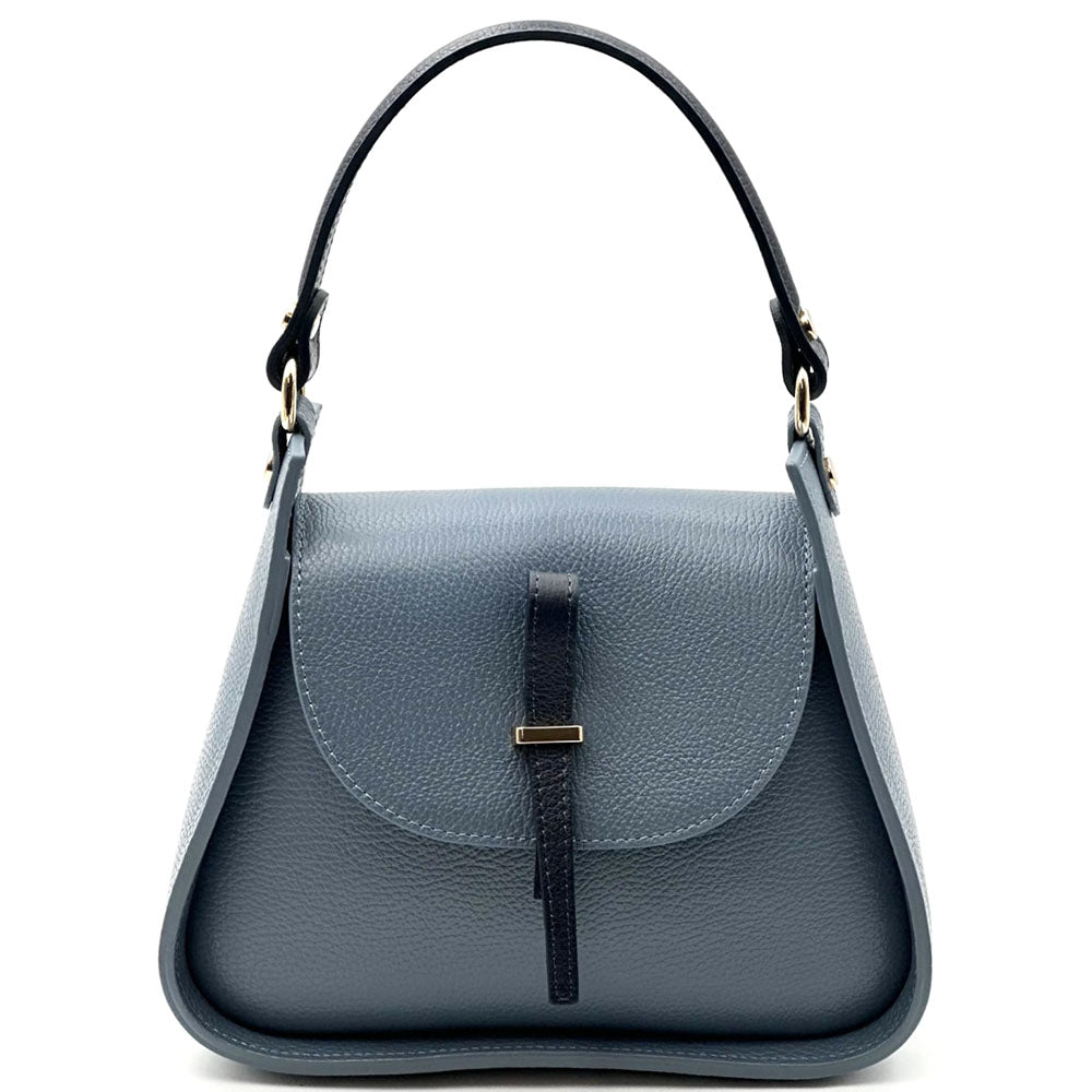 Lorenza Italian Cow Leather Shoulder Bag - Made In Italy