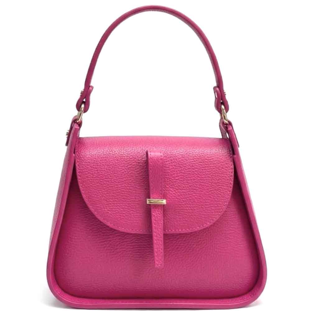 Lorenza Italian Cow Leather Shoulder Bag - Made In Italy