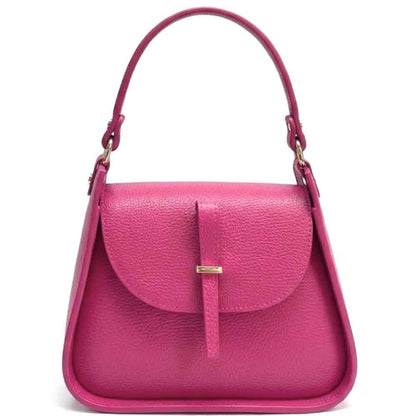 Lorenza Italian Cow Leather Shoulder Bag - Made In Italy