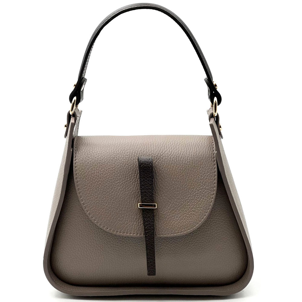 Lorenza Italian Cow Leather Shoulder Bag - Made In Italy