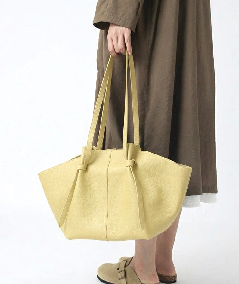 Artemide Leather Tote Bag in Cow Leather - Made In Italy
