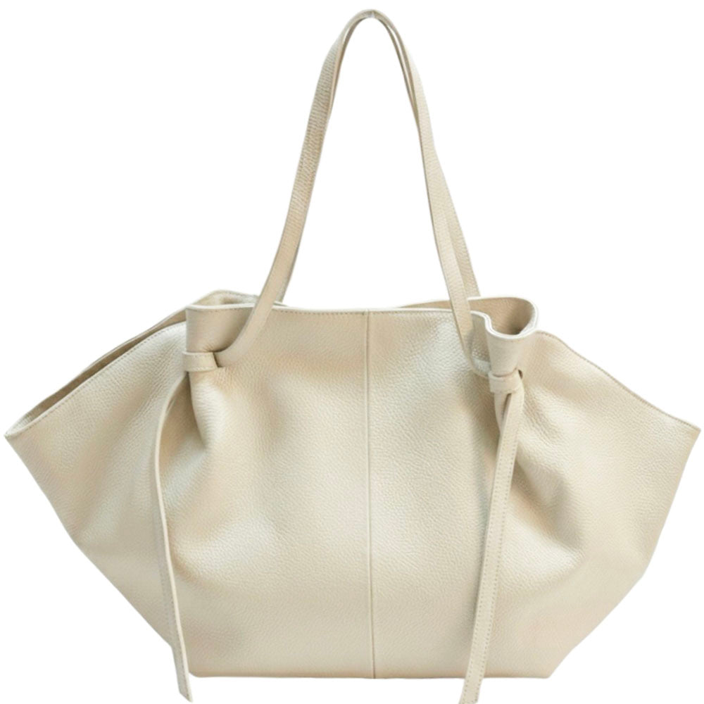 Artemide Leather Tote Bag in Cow Leather - Made In Italy