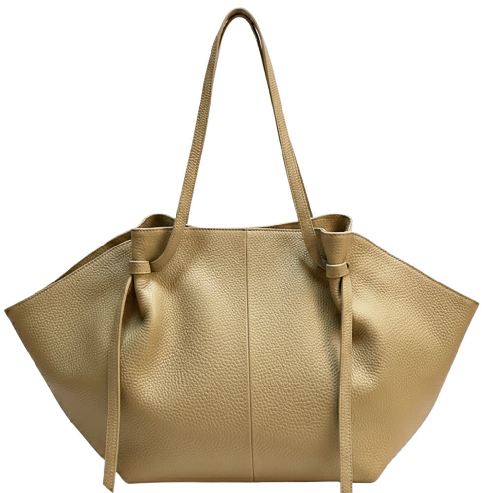 Artemide Leather Tote Bag in Cow Leather - Made In Italy