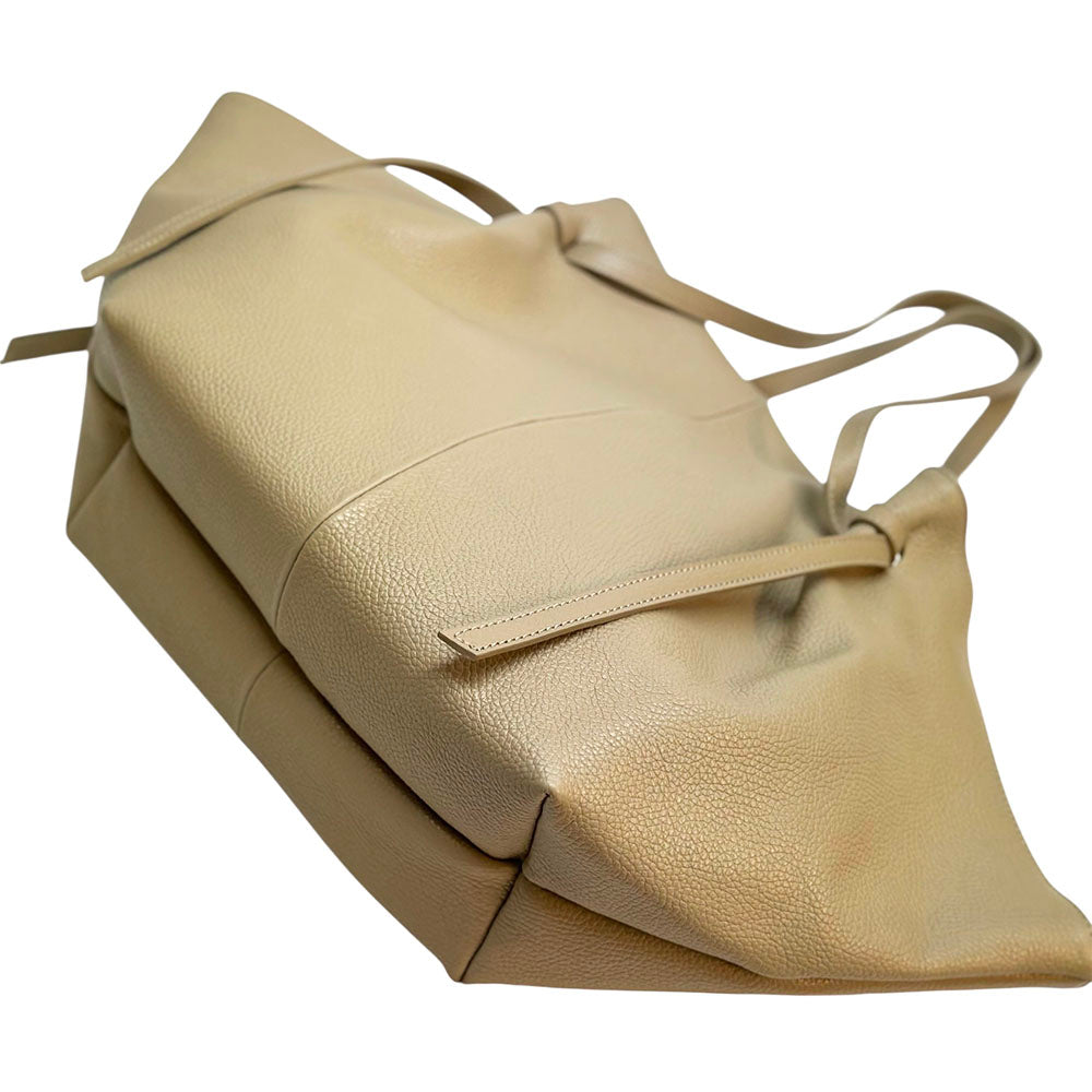 Artemide Leather Tote Bag in Cow Leather - Made In Italy