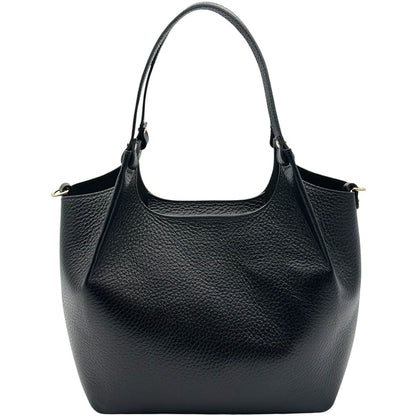 Artemisia Italian Cow Leather Shoulder Bag - Made In Italy