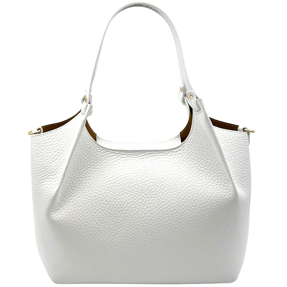 Artemisia Italian Cow Leather Shoulder Bag - Made In Italy
