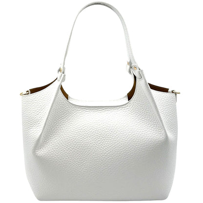 Artemisia Italian Cow Leather Shoulder Bag - Made In Italy