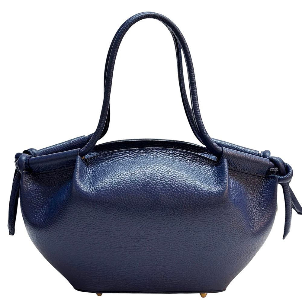 Olga Italian Cow Leather Handbag - Made In Italy