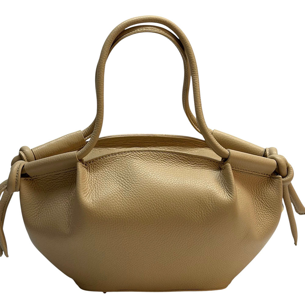 Olga Italian Cow Leather Handbag - Made In Italy
